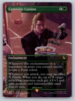 Campsite Cuisine (Borderless) Commander: Final Fantasy Foil - Image 1