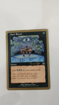 Dark Ritual (Tom van de Logt - 2001) World Championship left top a bit damaged - Image 1