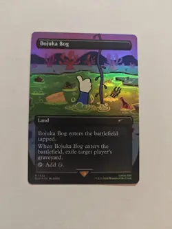 Bojuka Bog (Rainbow Foil) Foil 1532 R Secret Lair Drop Series Near Mint 1 - Image 1