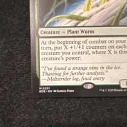Ouroboroid Magic: The Gathering Creature Edge of Eternities Green Mythic M0201 … - Image 4
