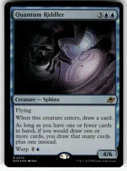 MTG - Quantum Riddler - FOIL - Edge of Eternities (NM) - Image 1