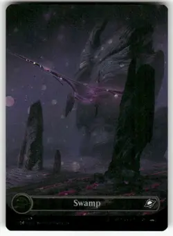MTG - Swamp (#264) (Borderless) - FOIL - Edge of Eternities (NM) - Image 1