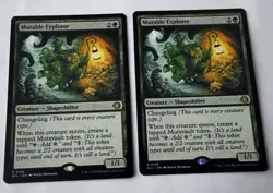 2x Mutable Explorer R Lorwyn Eclipsed 186 NM Unplayed Pack To Sleeve - Image 1