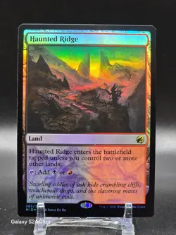 Haunted Ridge Innistrad: Midnight Hunt Foil - Image 1