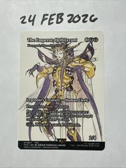 The Emperor, Hell Tyrant - Yawgmoth, Thran Physician (Showcase) Final Fantasy - Image 1