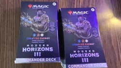 (2) Magic: The Gathering - Modern Horizons 3 Commander - Creative Energy - NEW - Image 1