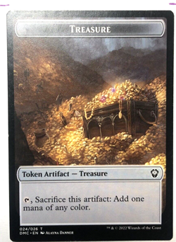 Ragavan Treasure Double-Sided Token Dominaria United MTG Magic the Gathering NM - Image 2
