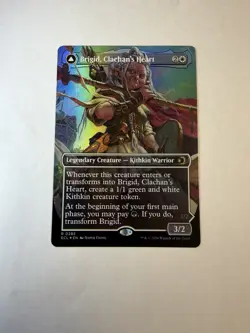 Brigid, Clachan's Heart NM Borderless Lorwyn Eclipsed Foil Magic The Gathering - Image 1