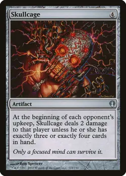 Skullcage 1x MtG Archenemy SP/NM - Image 1