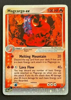 Pokemon Magcargo ex Holo #95/97 Rare 2003 Lightly Played - Image 1