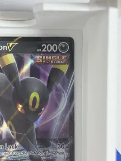 Pokemon Umbreon V Ultra Rare Single Strike 094/203 SWSH07 Holo Card - Image 4
