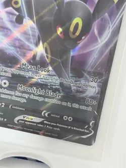 Pokemon Umbreon V Ultra Rare Single Strike 094/203 SWSH07 Holo Card - Image 5