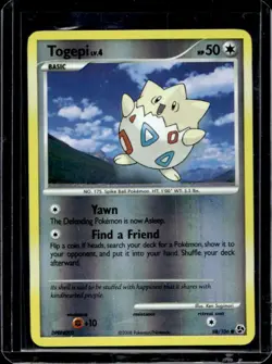 2008 Pokemon Diamond & Pearl Great Encounters Togepi Reverse Holo #88/106 - Image 1