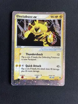 Pokemon - Electabuzz ex EX Ruby and Sapphire 97/109 - Ultra Rare - 2003 - LP - Image 1