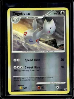 2008 Pokemon Diamond & Pearl Great Encounters Togetic Reverse Holo #55/106 - Image 1
