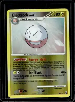 2007 Pokemon Diamond & Pearl Secret Wonders Electrode Reverse Holo #26/132 - Image 1