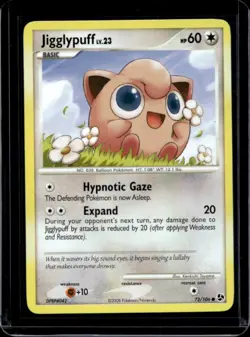 2008 Pokemon Diamond & Pearl Great Encounters Jigglypuff #72/106 - Image 1