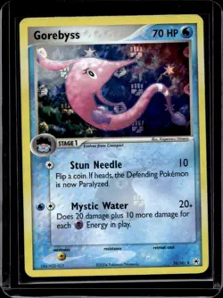 2004 Pokemon EX Hidden Legends Gorebyss Reverse Holo #18/101 - Image 1
