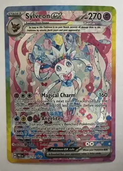 Pokemon TCG Sylveon EX Prismatic Evolutions 156/131 SIR - Image 1