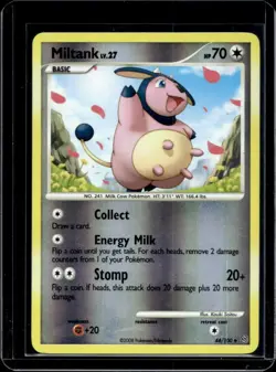 2008 Pokemon Diamond & Pearl Stormfront Miltank Reverse Holo #44/100 - Image 1