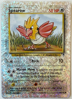 Pokemon Spearow Legendary Collection Reverse Holo Card 94/110 - Image 1