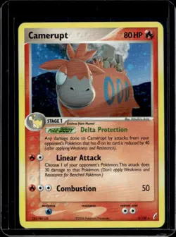 2006 Pokemon EX Crystal Guardians Camerupt Holo #3/100 - Image 1