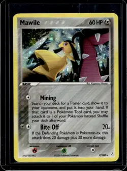 2003 Pokemon EX Sandstorm Mawile Holo #9/100 - Image 1