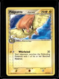 2006 Pokemon EX Holon Phantoms Pidgeotto Delta Species #49/110 - Image 1