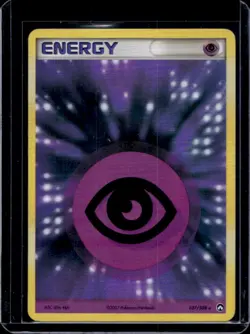 2007 Pokemon EX Power Keepers Psychic Energy Holo #107/108 - Image 1