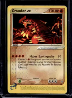 2003-2006 Pokemon Nintendo Black Star Promos Groudon ex #002 - Image 1