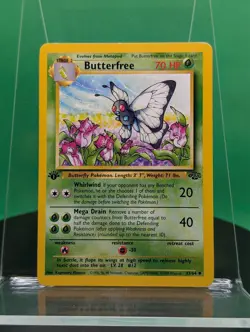 Butterfree 33/64 1st Edition Jungle Set Uncommon 1999 English Pokemon WoTC - Image 1