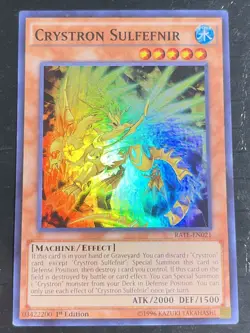 Crystron Sulfefnir RATE-EN021 Raging Tempest 1st Edition LP - Image 1