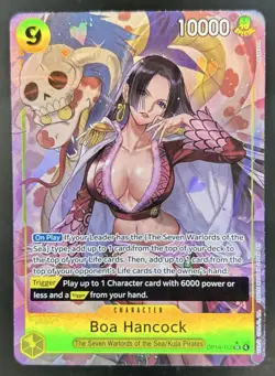2026 One Piece Azure Sea's Seven Boa Hancock Alt Art #OP14-112 - Image 1