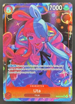 2025 One Piece Heroines Edition Uta Alt Art #EB03-003 - Image 1