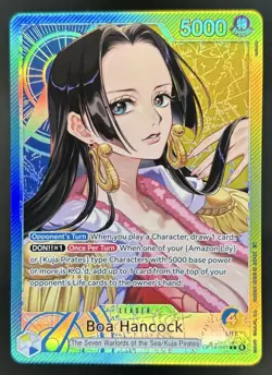 2026 One Piece Azure Sea's Seven Boa Hancock Alt Art #OP14-041 - Image 1