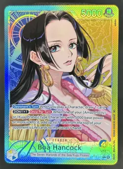 2026 One Piece Azure Sea's Seven Boa Hancock Alt Art #OP14-041 - Image 1