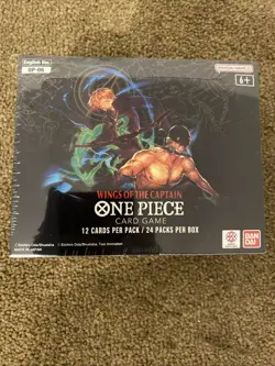 One Piece TCG OP-06 Wings of the Captain Booster Box English + SEALED - Image 2