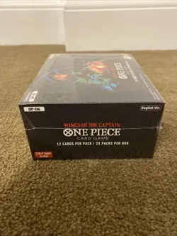 One Piece TCG OP-06 Wings of the Captain Booster Box English + SEALED - Image 4