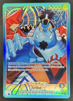 2026 One Piece Azure Sea's Seven Jinbe Alt Art #OP14-040 - Image 1