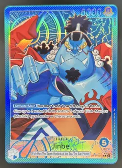 2026 One Piece Azure Sea's Seven Jinbe Alt Art #OP14-040 - Image 1