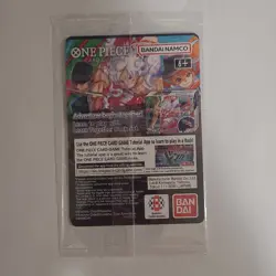 One Piece Monkey.D.Luffy College Basketball US Voyage Promo Card Sealed Gonzaga - Image 2