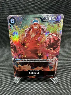 Sakazuki Alt Art OP02-099 Premium Booster -The Best- Foil One Piece PRB-01 - Image 1