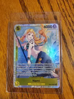 Nami EB03-053 Super Rare Extra Booster Heroines Edition One Piece English - Image 1