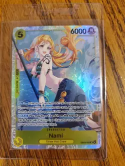 Nami EB03-053 Super Rare Extra Booster Heroines Edition One Piece English - Image 3