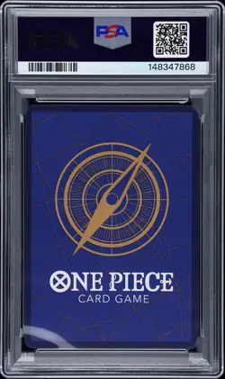 2024 ONE PIECE OP06-WINGS OF THE CAPTAIN MANGA ALTERNATE ART RORONOA ZORO PSA 10 - Image 2