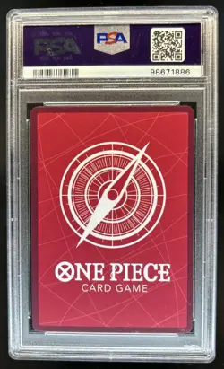 2024 One Piece PSA Magazine Exclusive Monkey D Luffy #OP05-060 PSA 10 - Image 2