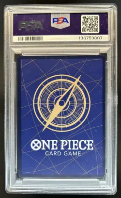 2024 One Piece JP Two Legends Silvers Rayleigh Manga Alt Art #OP08-118 PSA 10 - Image 2
