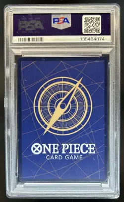 2025 One Piece JP Fist Divine Speed Monkey D Luffy Manga Alt Art OP11-118 PSA 10 - Image 2