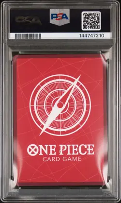 2025 ONE PIECE PROMOS DODGERS X ONE PIECE NIGHT #010 MONKEY D. LUFFY PSA 10 - Image 2