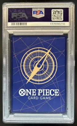 2025 One Piece 3rd Anniversary Shanks Gold #OP09-004 PSA 10 - Image 2